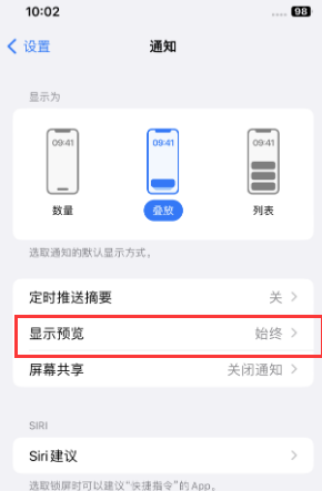 大成镇苹果售后维修中心分享iPhone手机收不到通知怎么办 