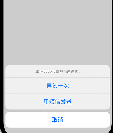 大成镇apple维修iPhone上无法正常发送iMessage信息