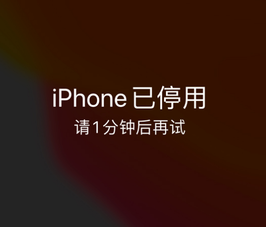 大成镇苹果手机维修分享:iPhone 显示“不可用”或“已停用”怎么办？还能保留数据吗？ 