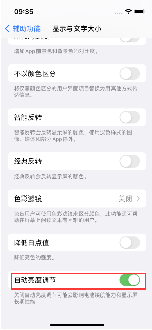 大成镇苹果15维修店分享iPhone 15 Pro系列屏幕亮度 